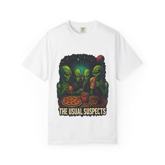 Alien Party T-Shirt | Unisex Garment-Dyed Tee