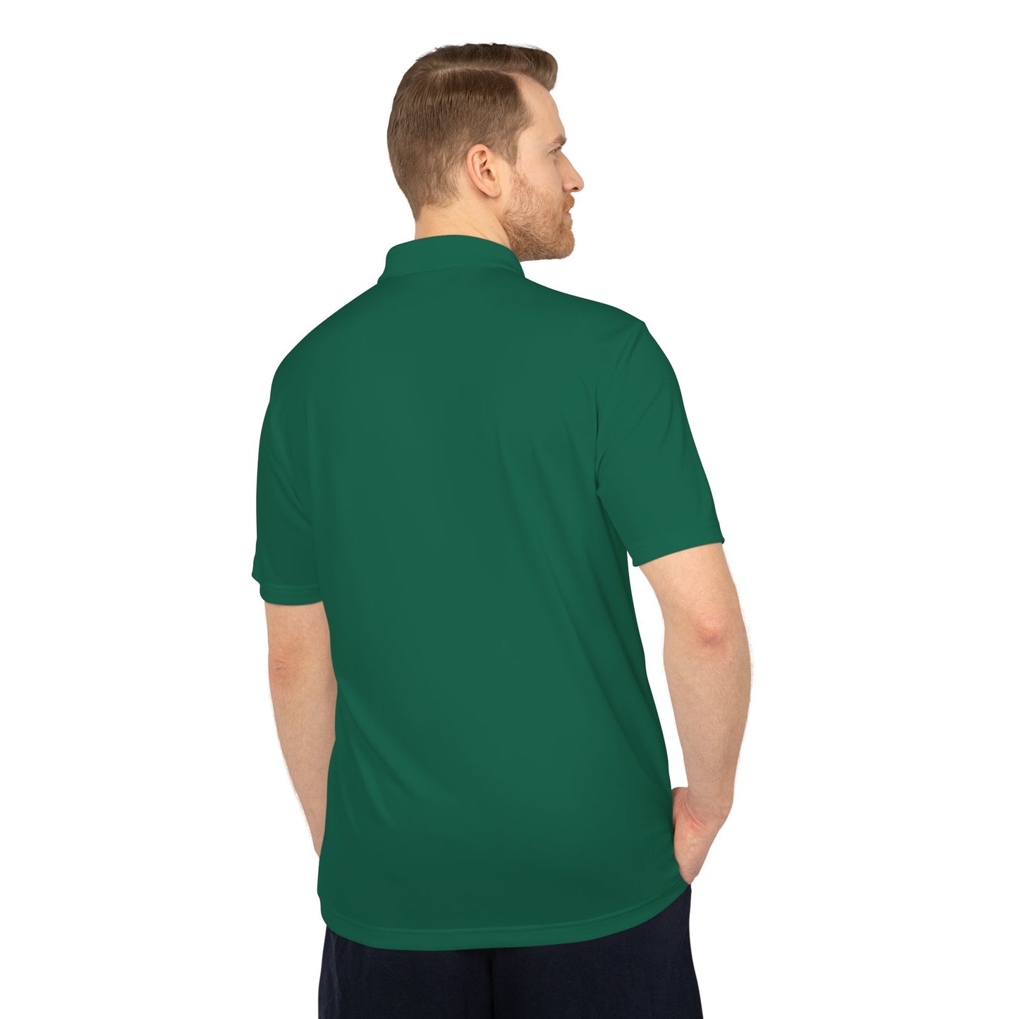 Adidas Polo Shirt with "Goat" Logo