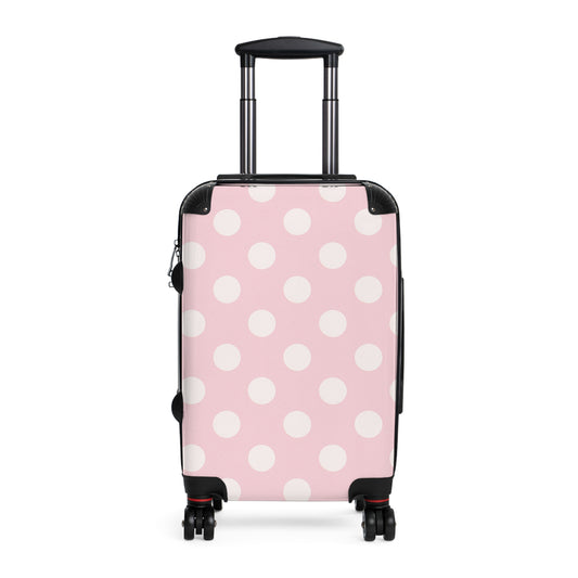 Pink Polka Dot Suitcase