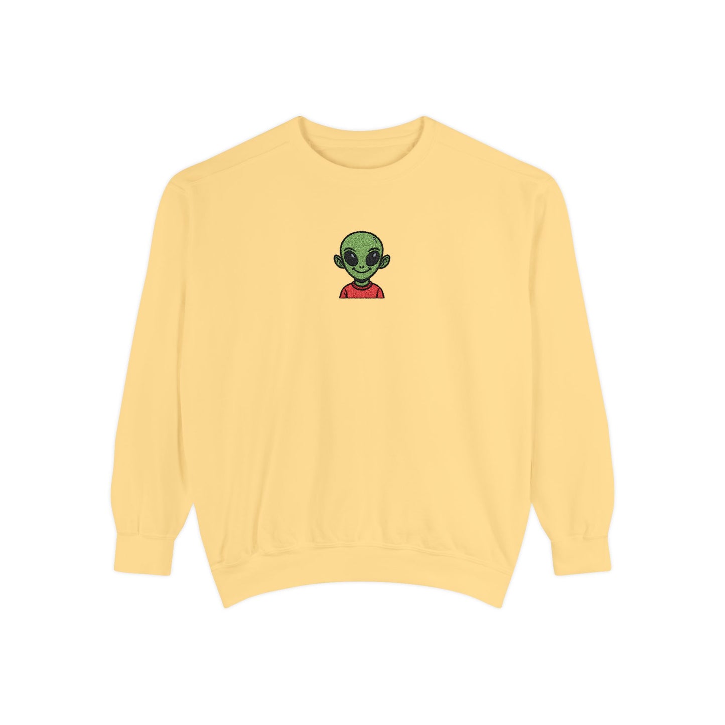 Alien Embroidery Sweatshirt (Unisex)