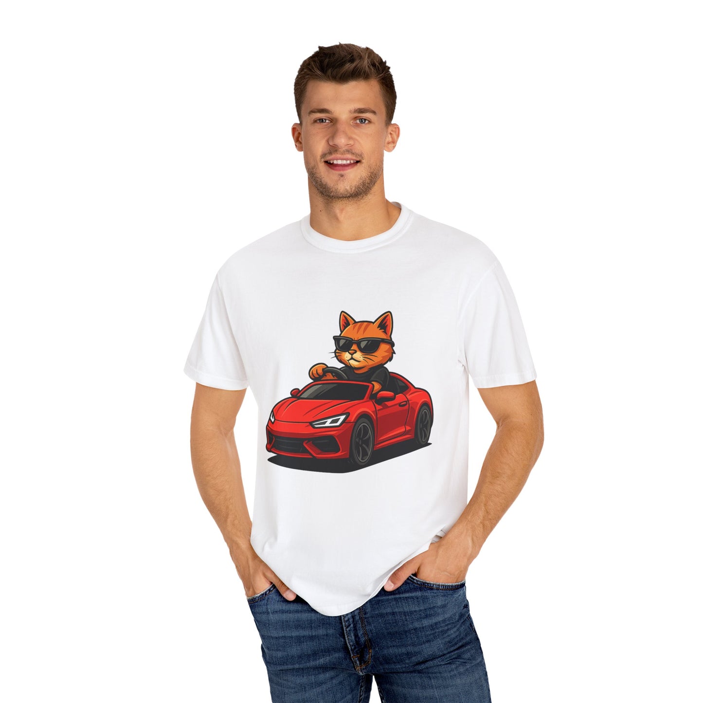 Cool Cat Driver T-shirt