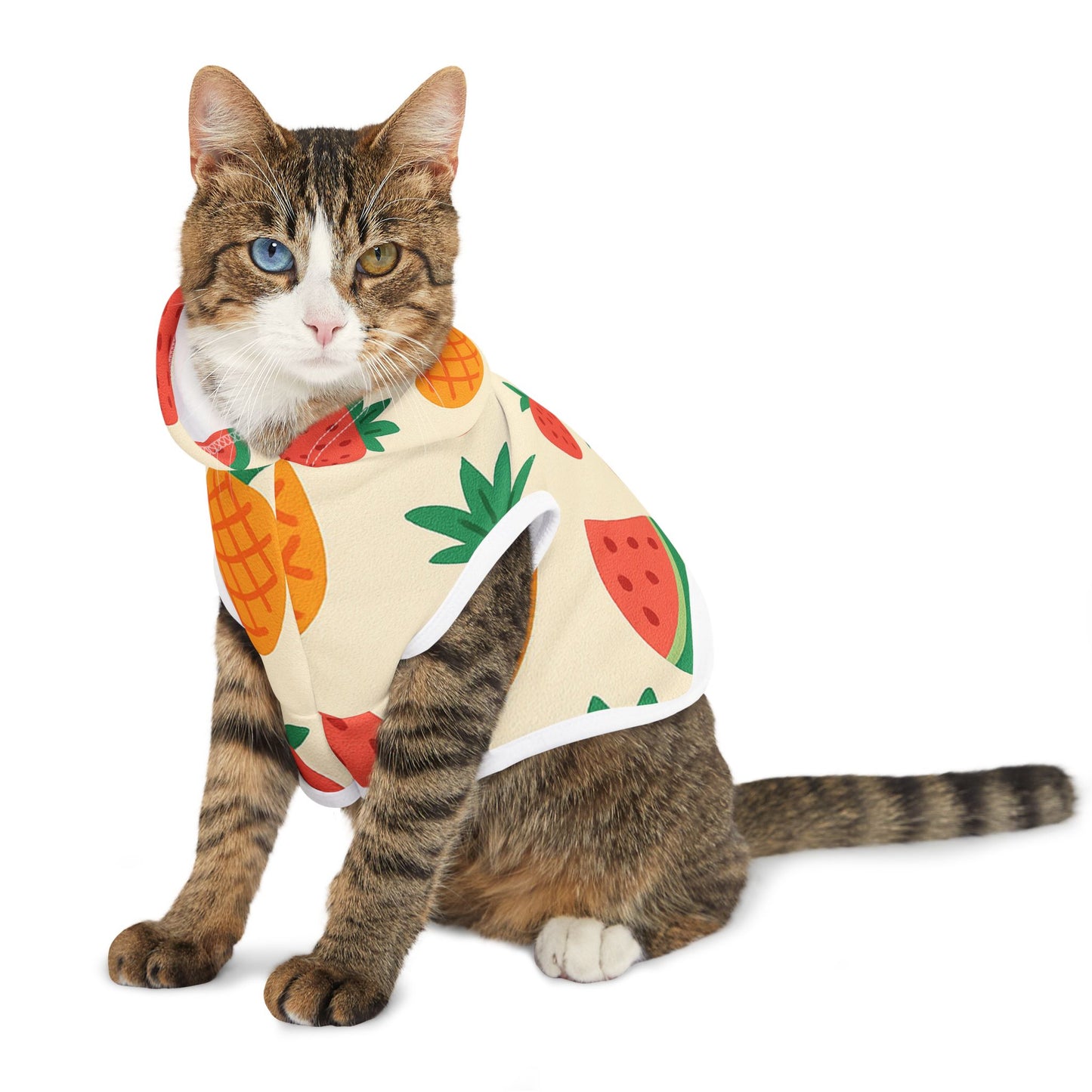 Tropical Fruit Pet Hoodie