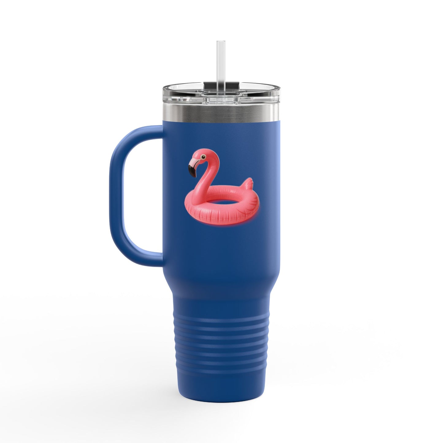 Fun Flamingo Travel Mug