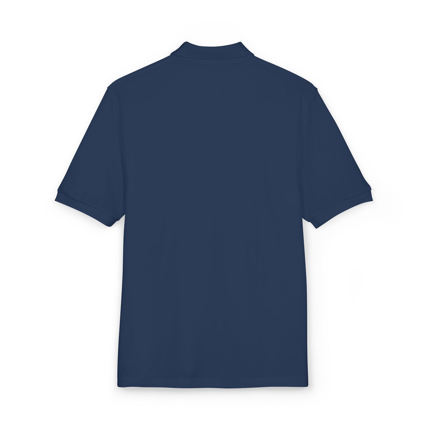 Tiger's Eye Embroidered Unisex Polo Shirt