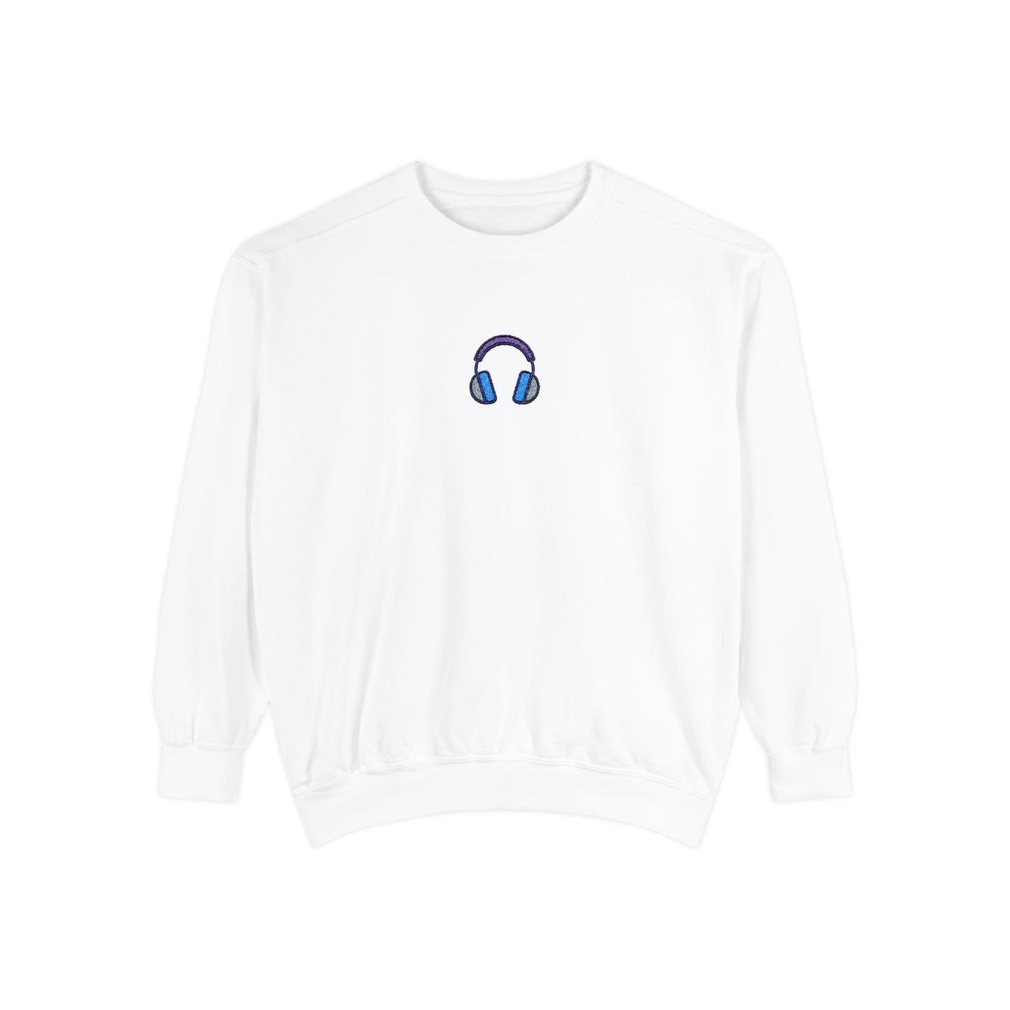 Music Lover's Embroidery Sweatshirt Unisex