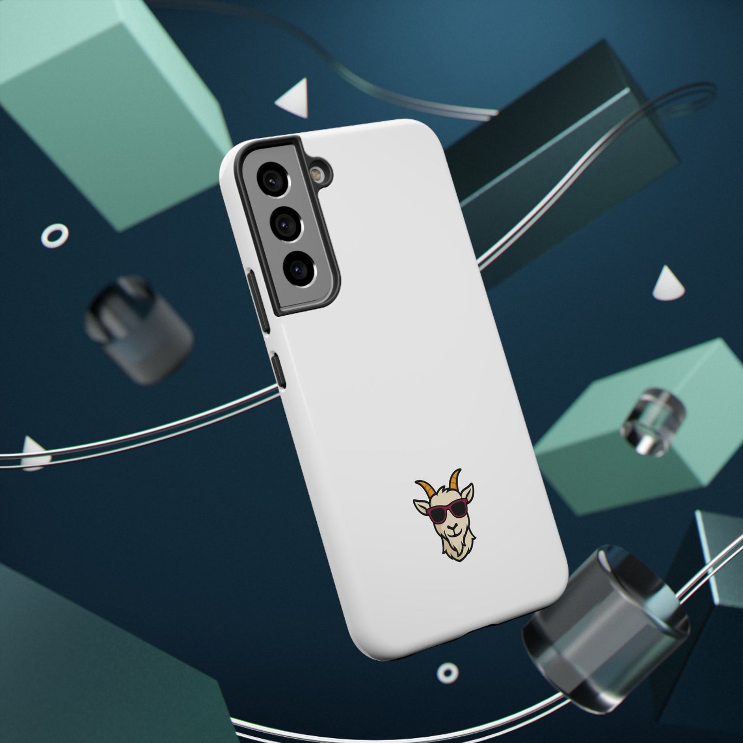 Goat Logo Impact-Resistant Phone Case