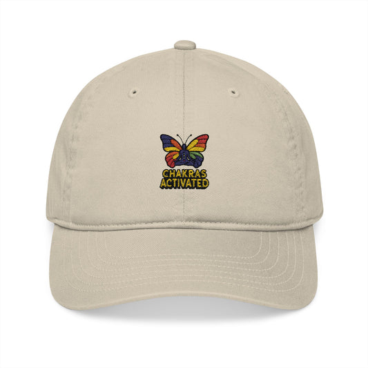 Chakra Butterfly Embroidered Baseball Cap