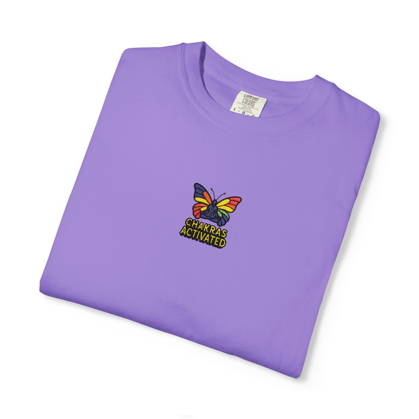 Butterfly Chakras Design Unisex T-Shirt