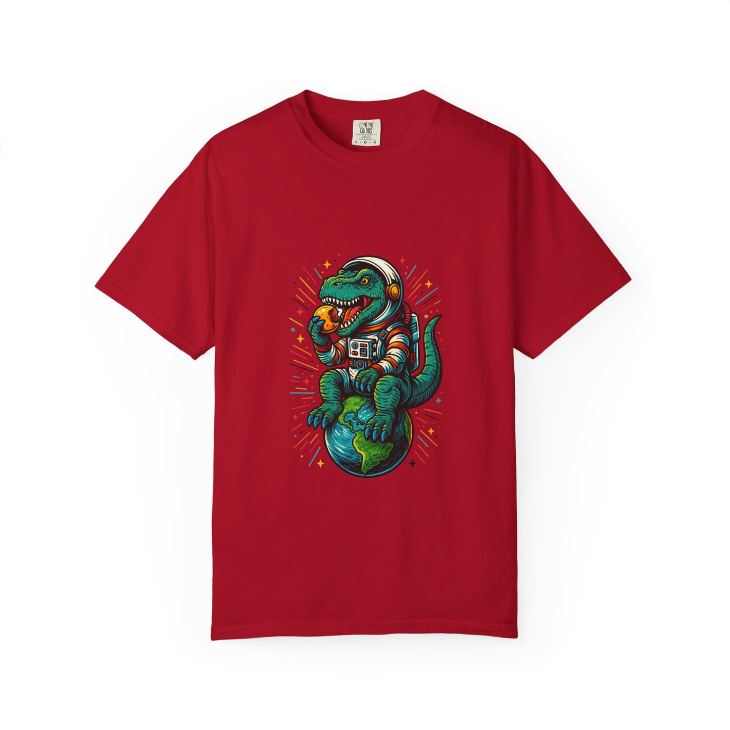Astronaut Dinosaur T-Shirt