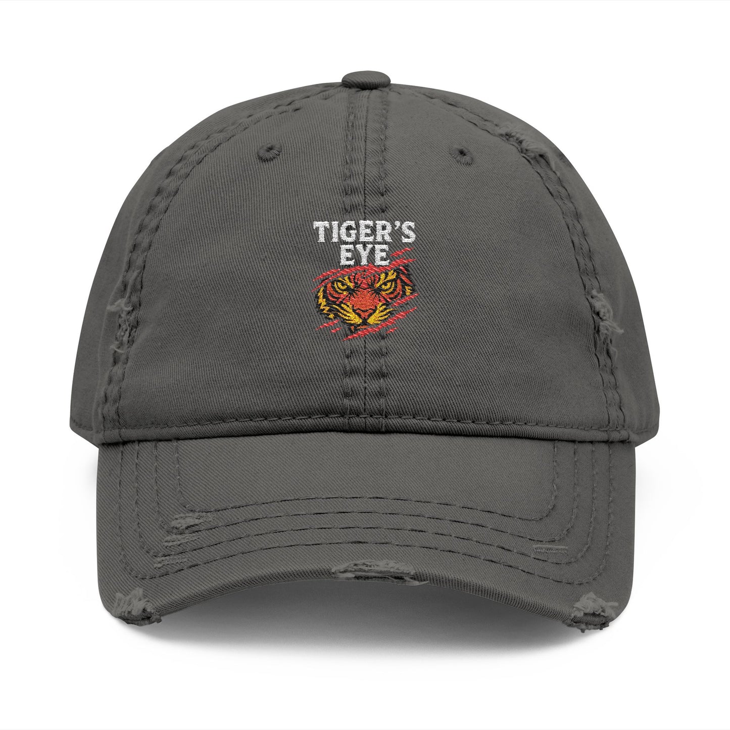 Hat with Tiger's Eye Embroidery