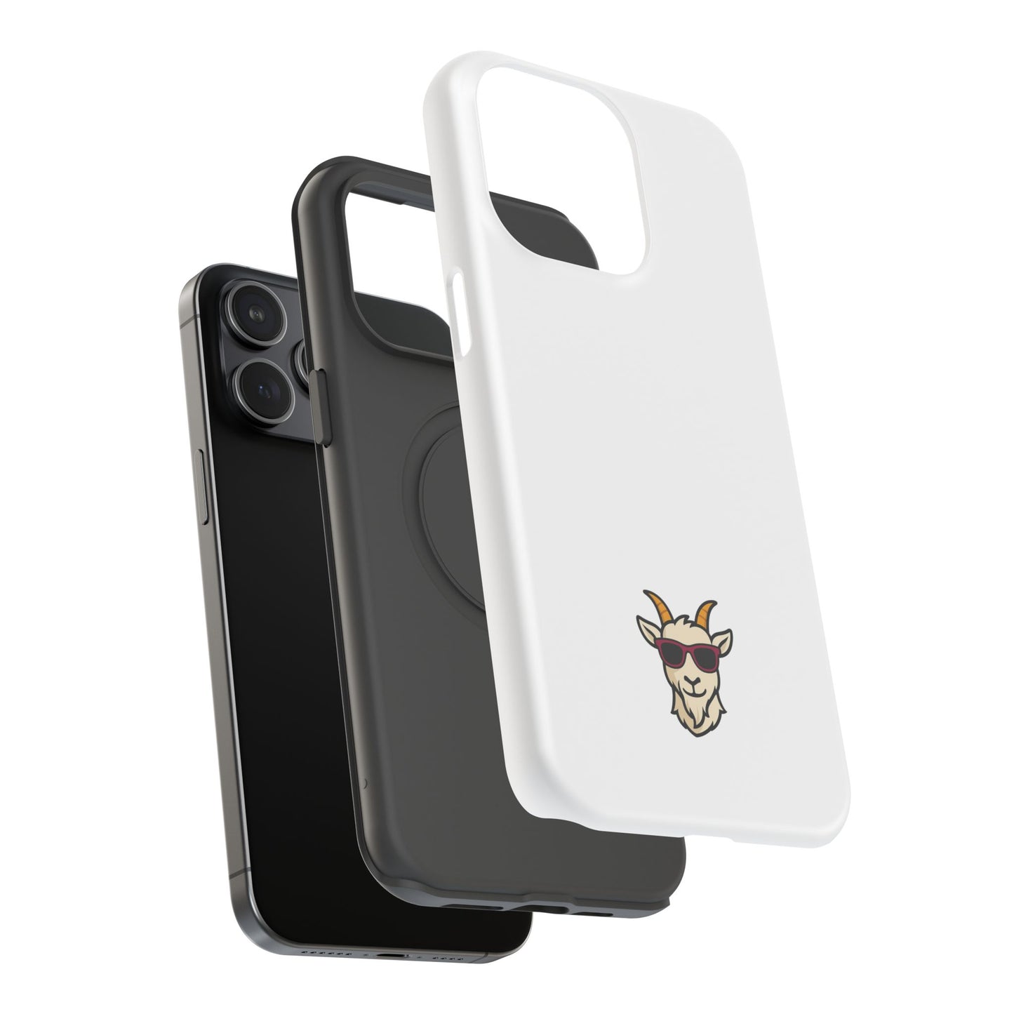Goat Logo Impact-Resistant Phone Case