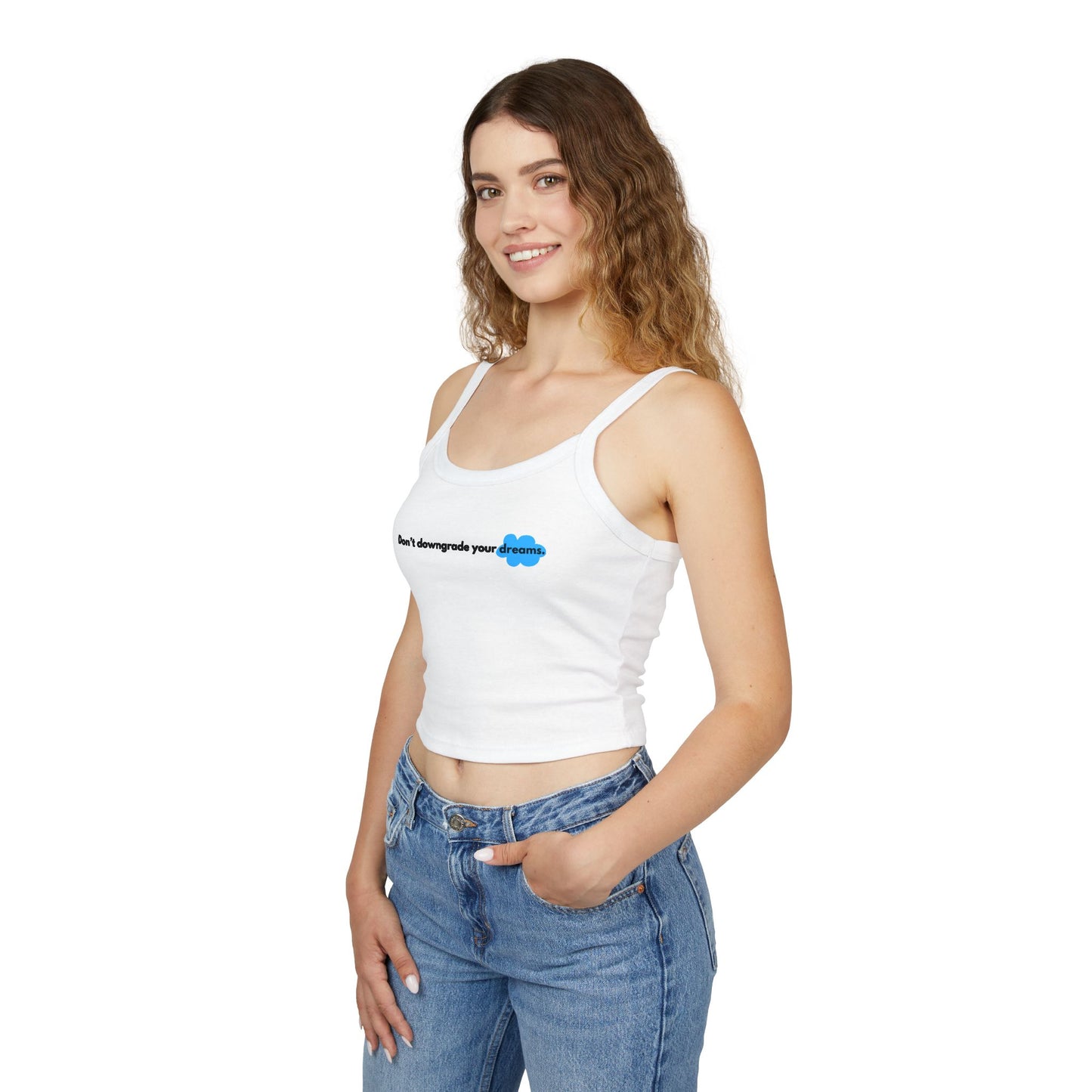 Dream Big Spaghetti Strap Tank Top