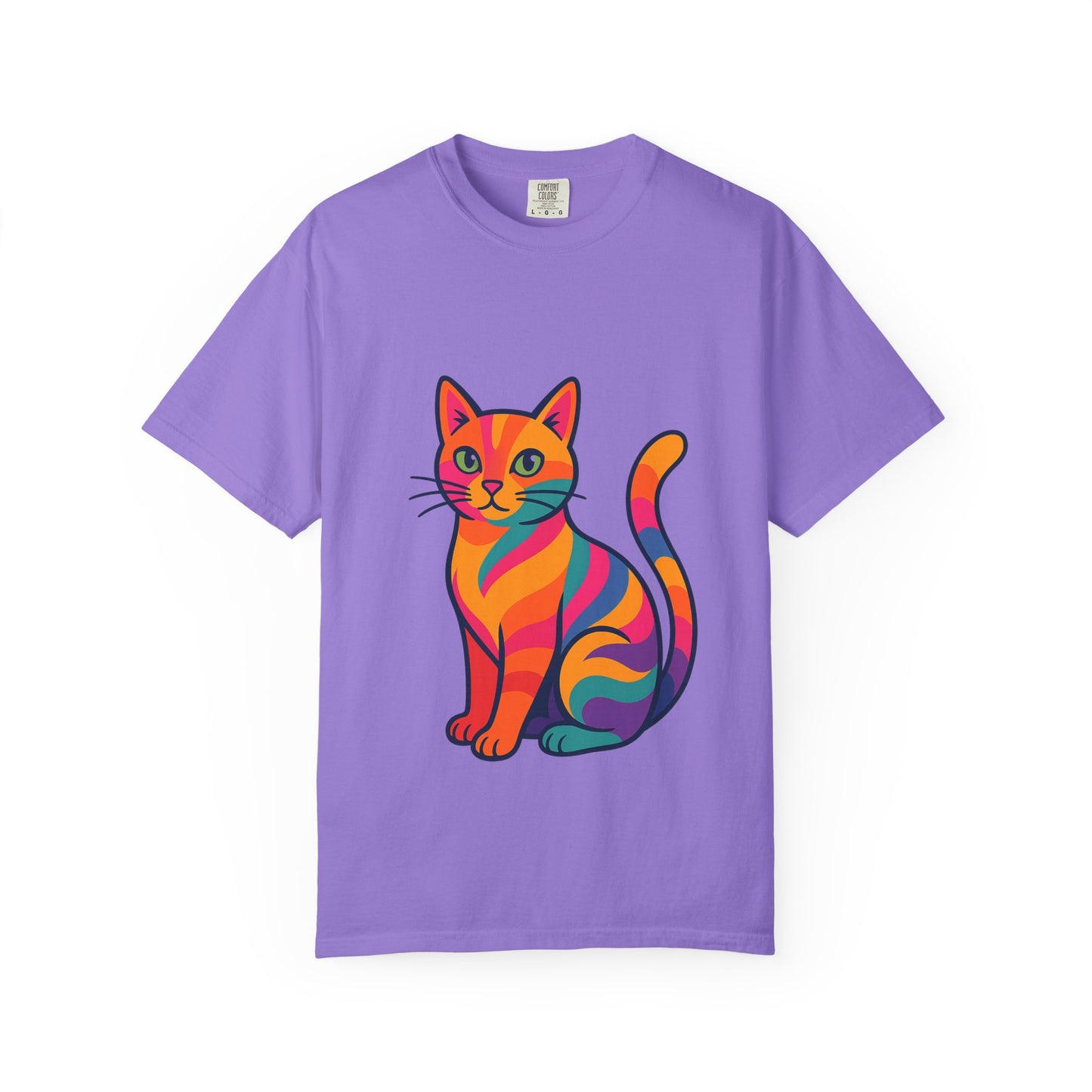Colorful Cat Unisex T-Shirt