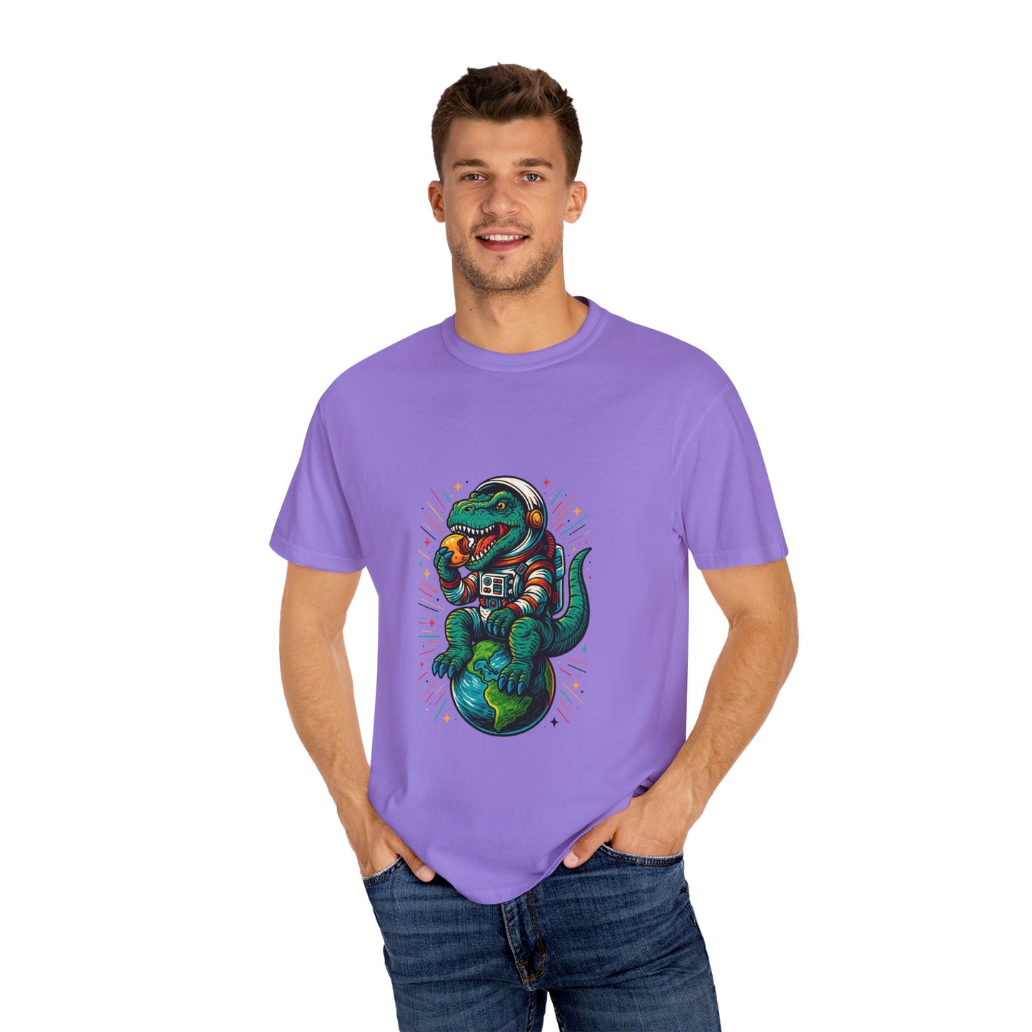Astronaut Dinosaur T-Shirt