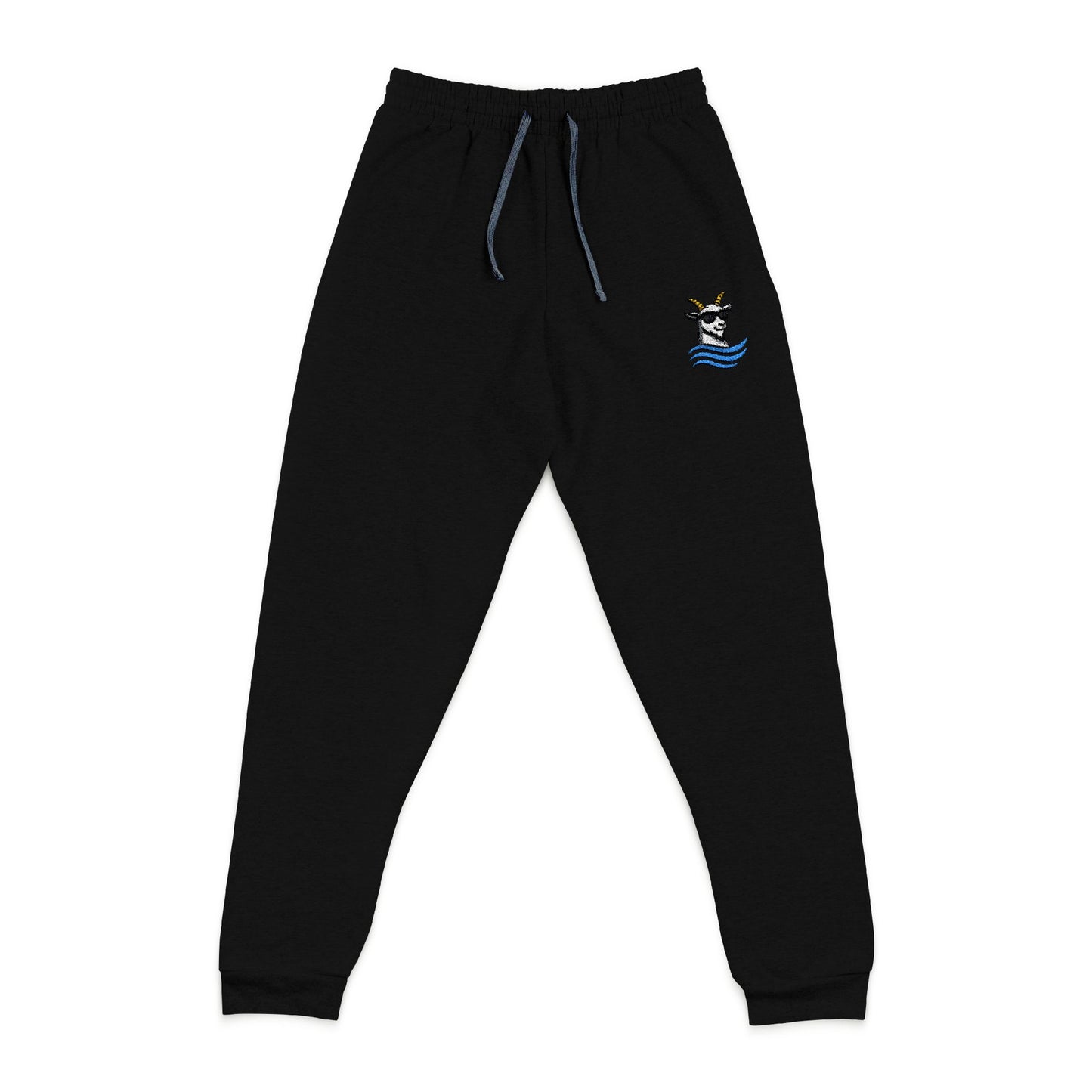 Cool Goat Embroidered Unisex Joggers