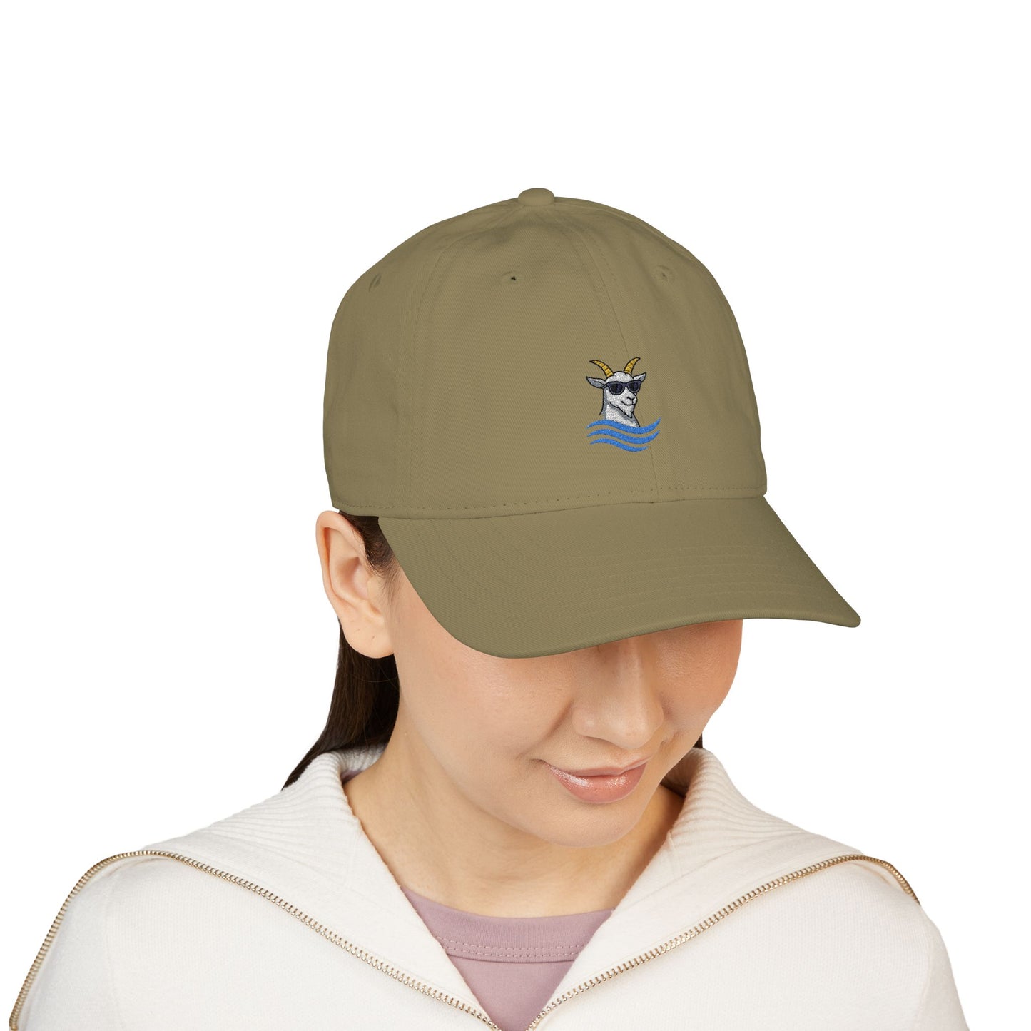 Cool Goat Cap Embroidered