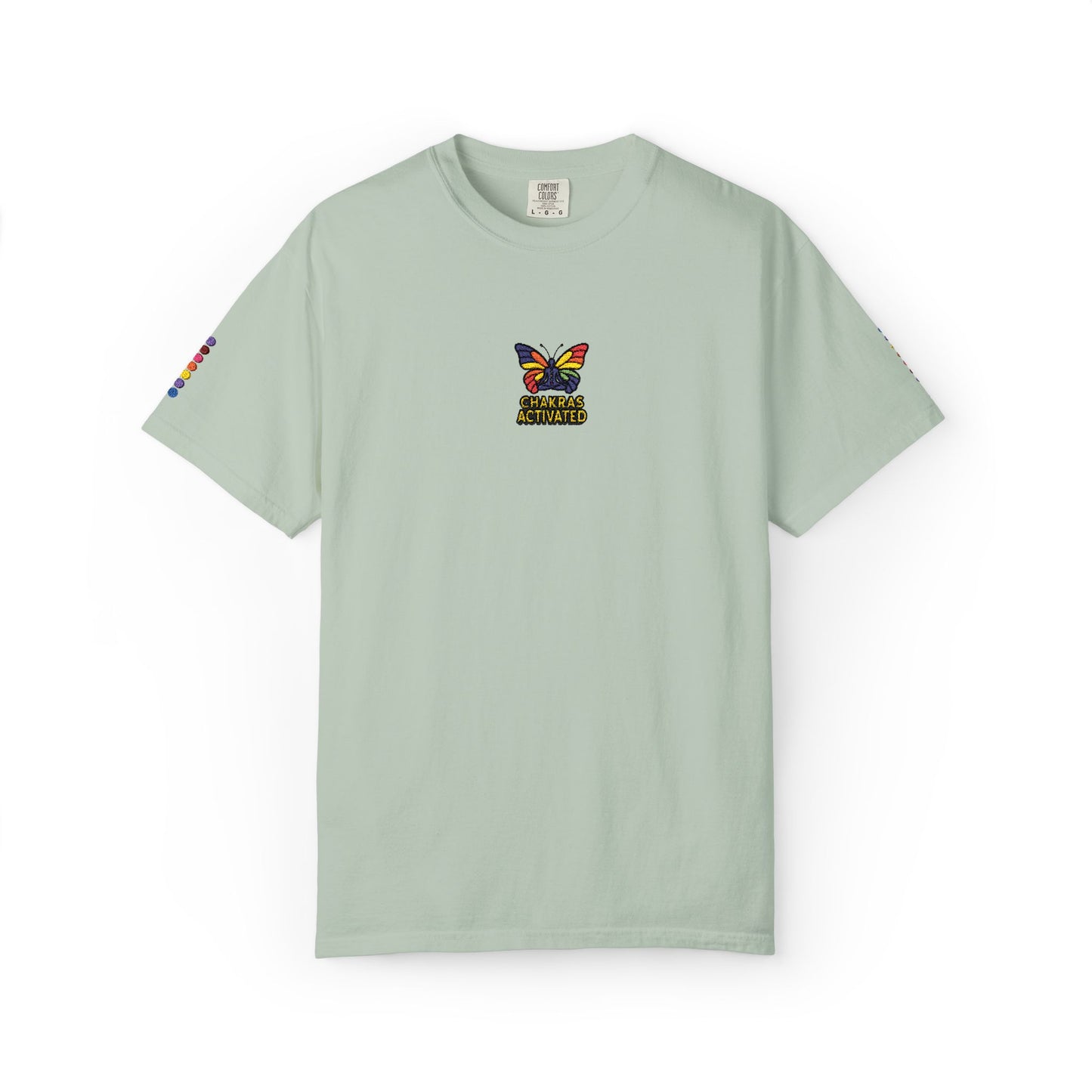 Butterfly Chakras Design Unisex T-Shirt