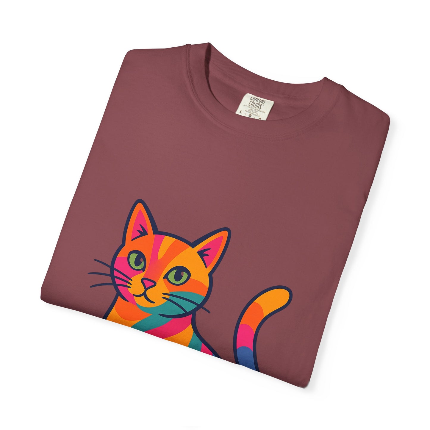 Colorful Cat Unisex T-Shirt
