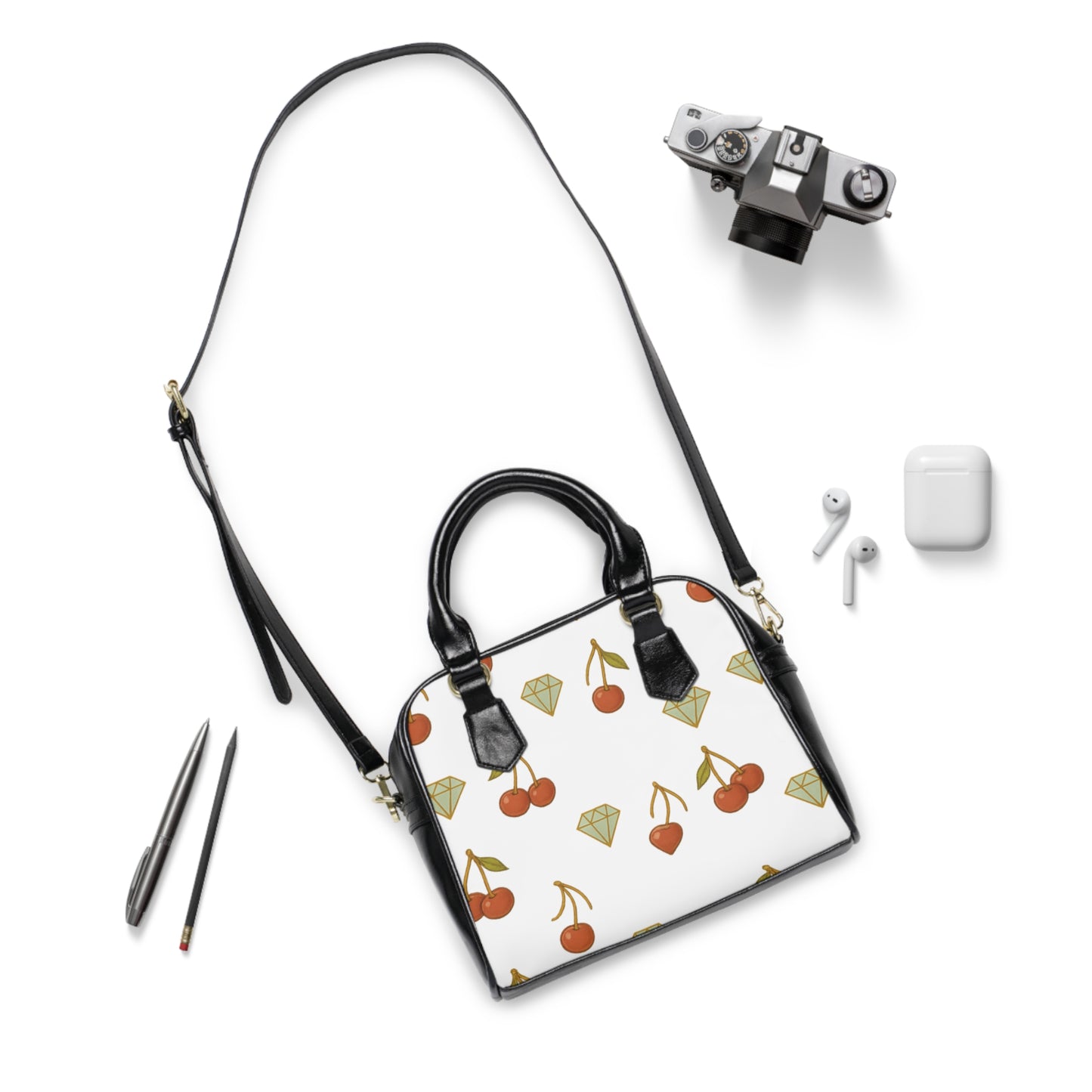 Cherry Handbag – Stylish Shoulder Tote