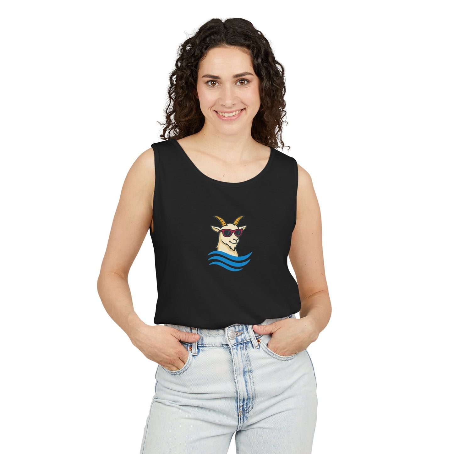 Official Goat Tank Top, Unisex Summer Tee