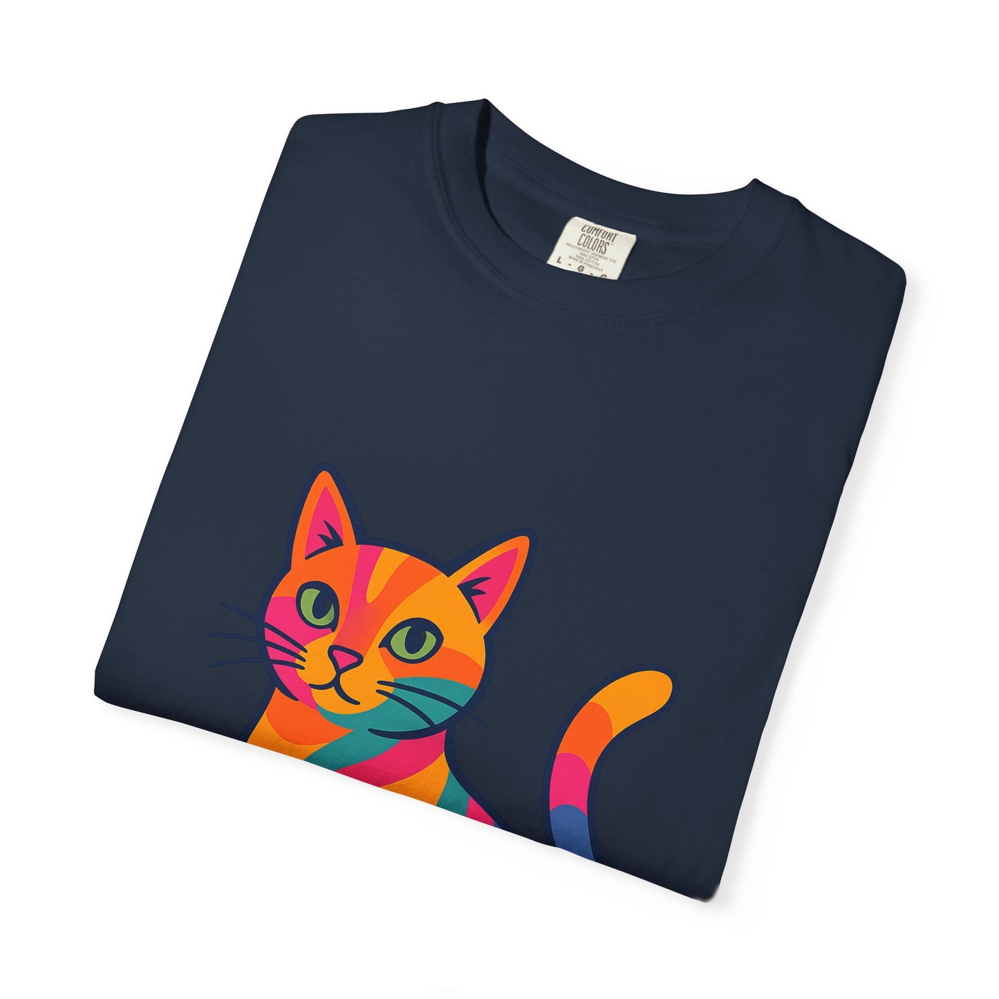 Colorful Cat Unisex T-Shirt