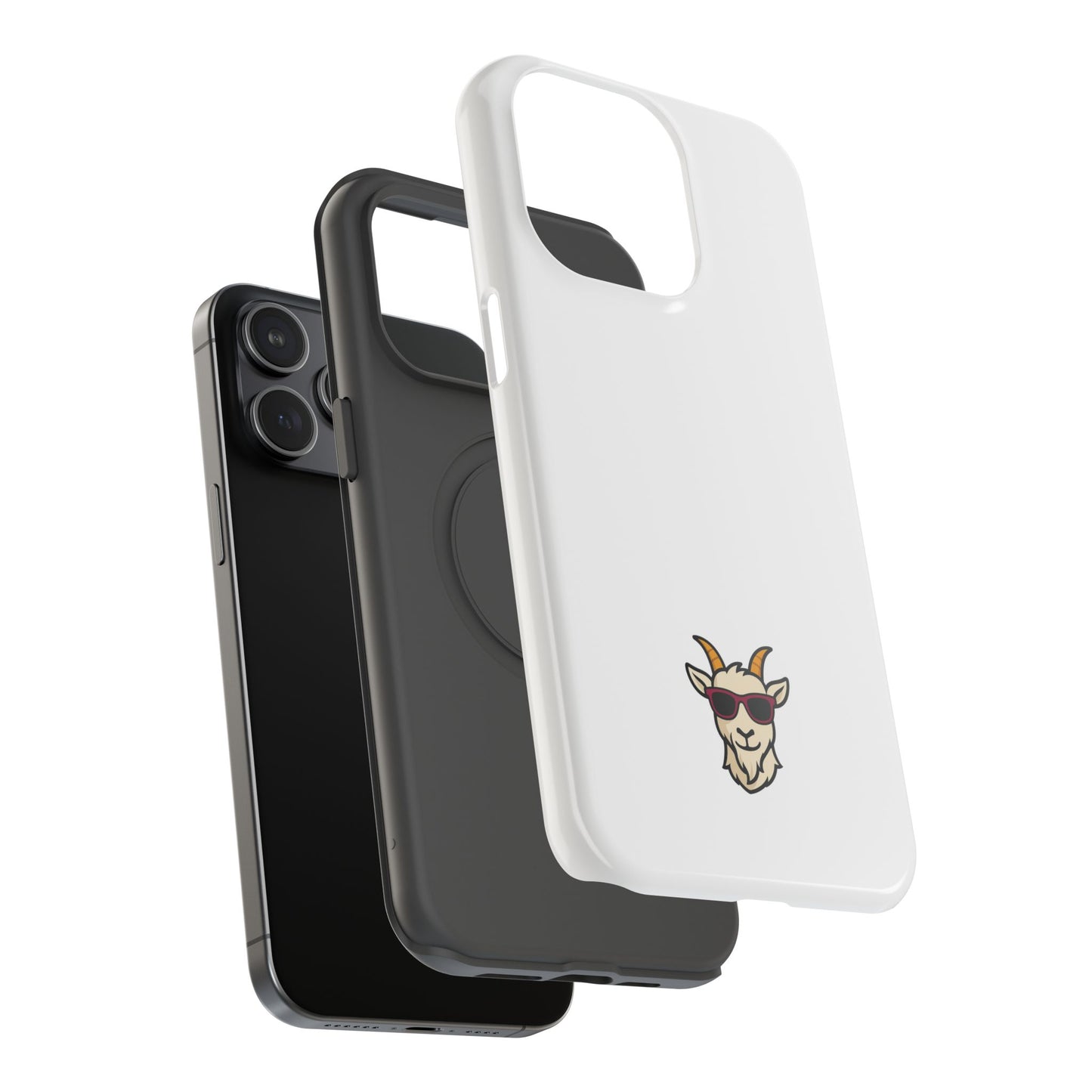 Goat Logo Impact-Resistant Phone Case