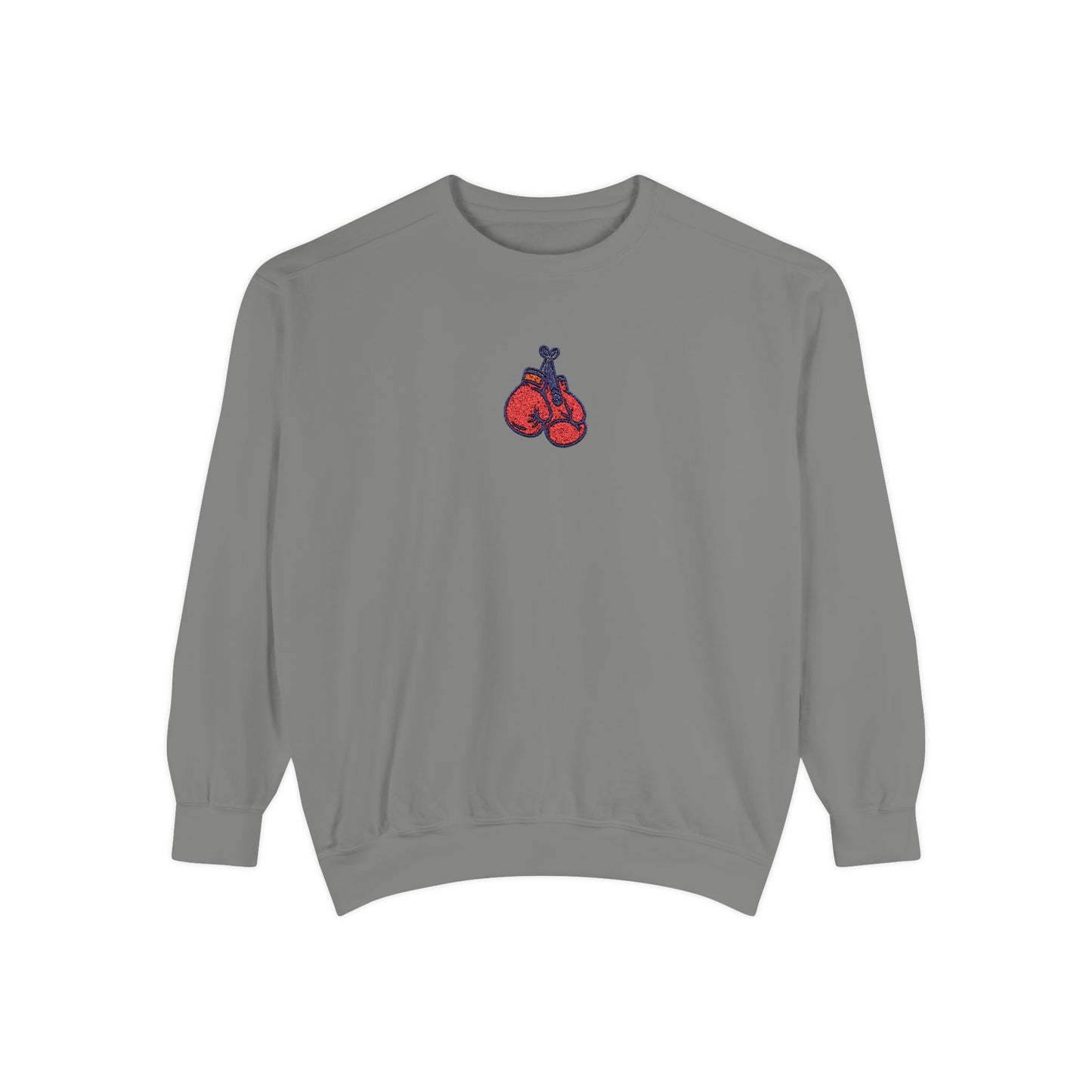 Boxing Embroidery Design Sweatshirt