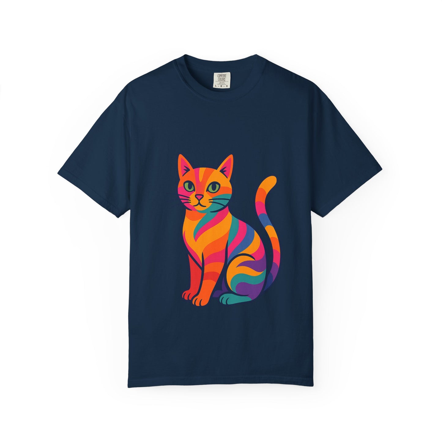 Colorful Cat Unisex T-Shirt