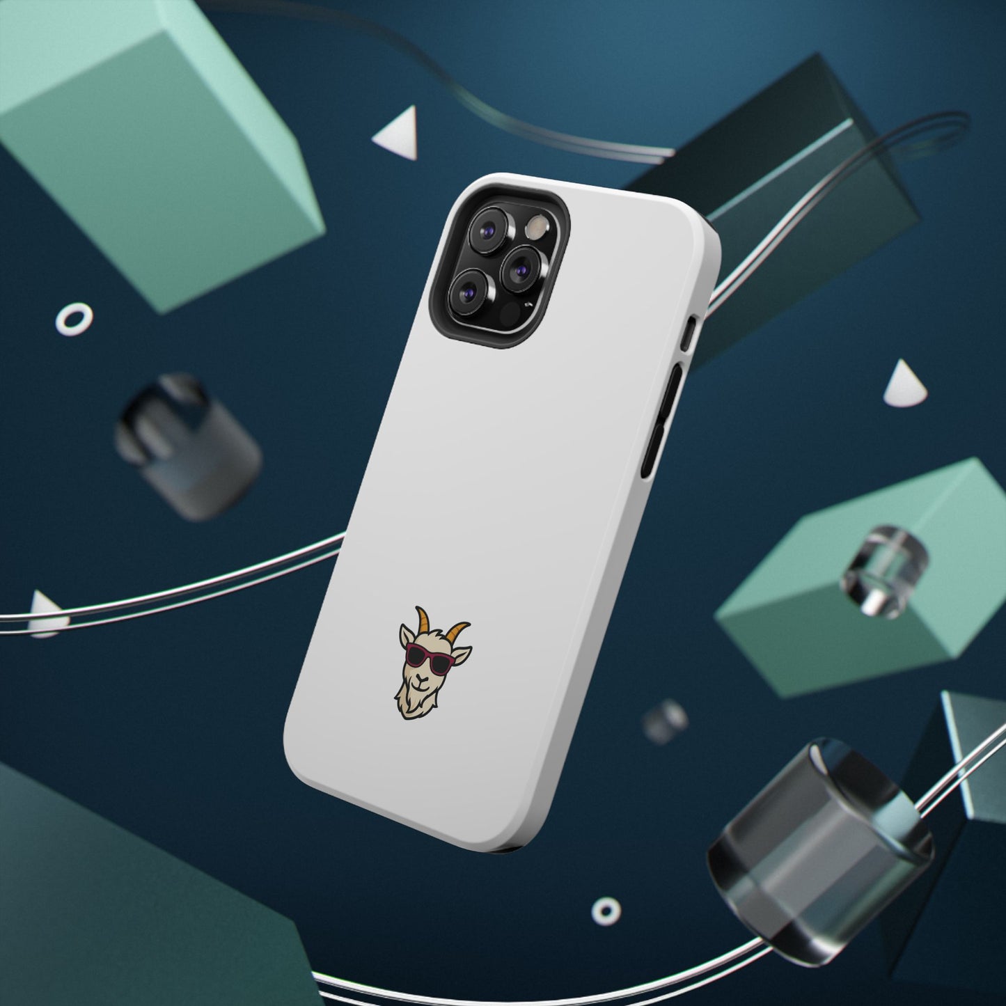 Goat Logo Impact-Resistant Phone Case