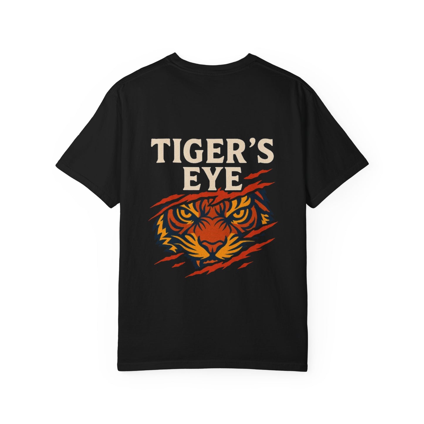 Tiger's Eye Back Print T shirt