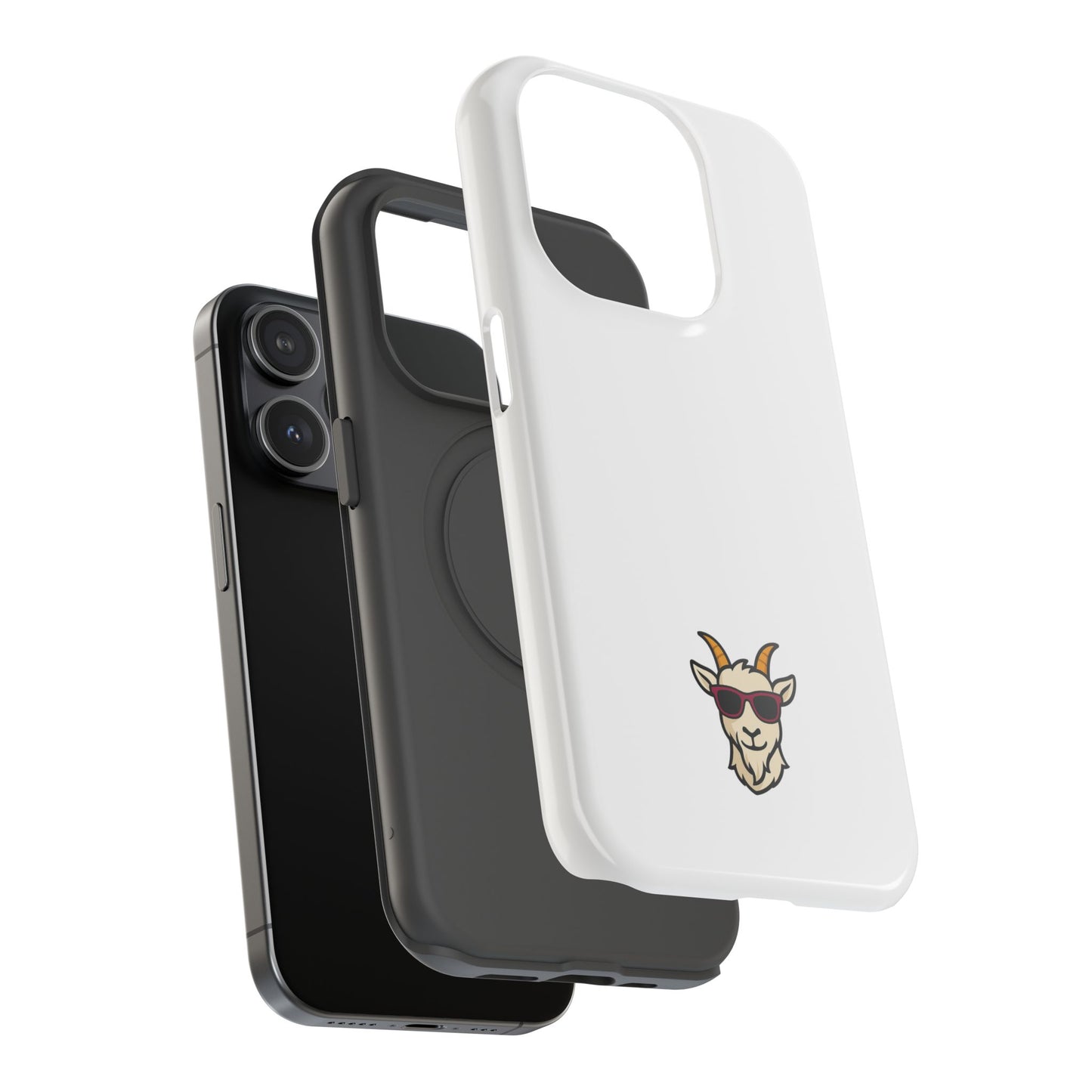 Goat Logo Impact-Resistant Phone Case