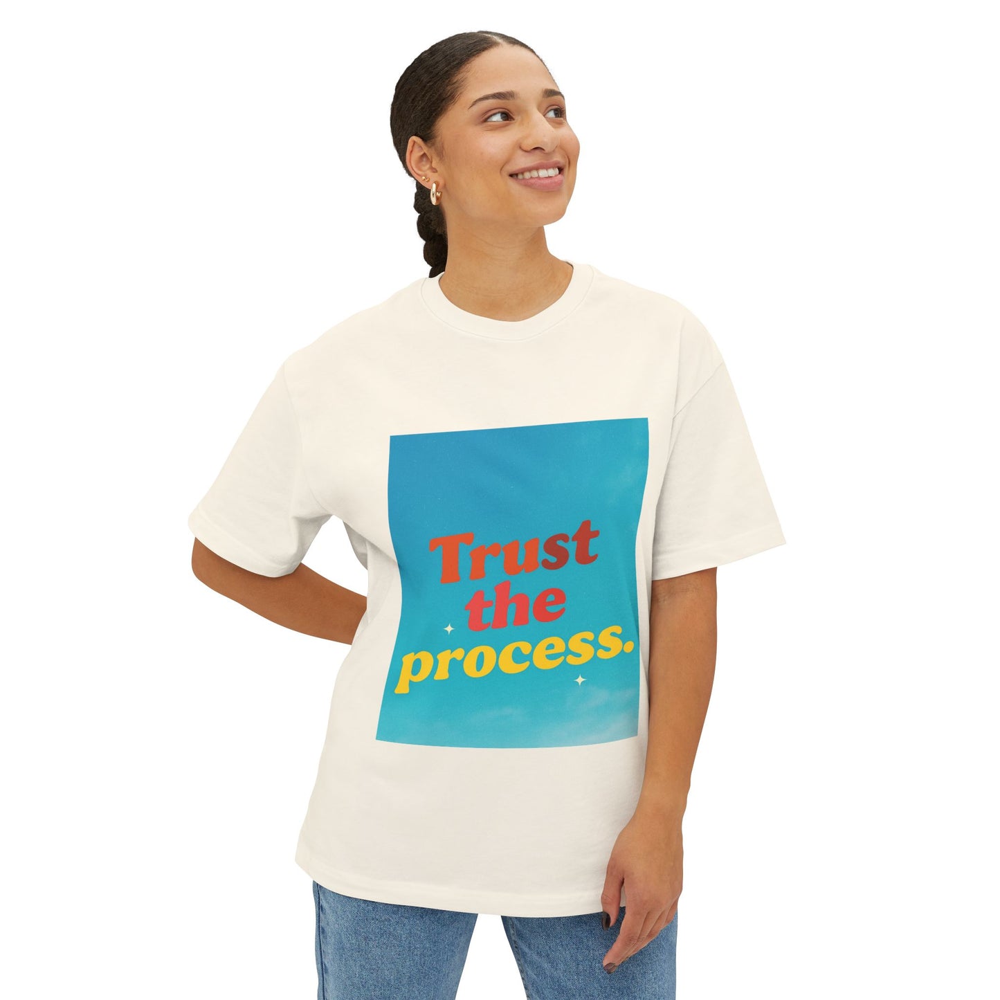 Oversized Trust the Process Shirt