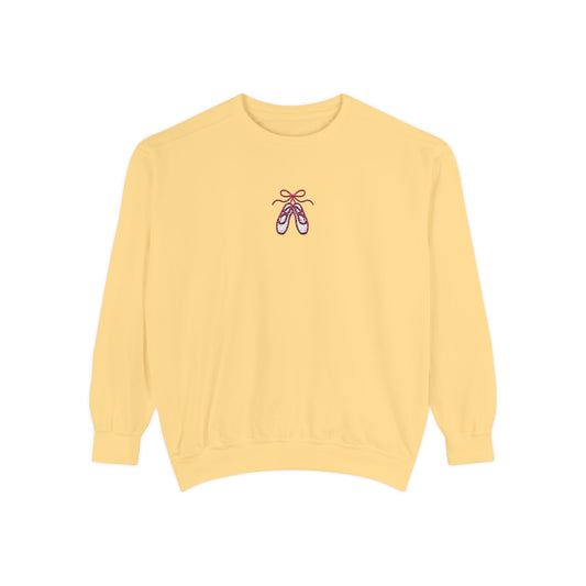 Ballet Embroidery Sweatshirt Unisex