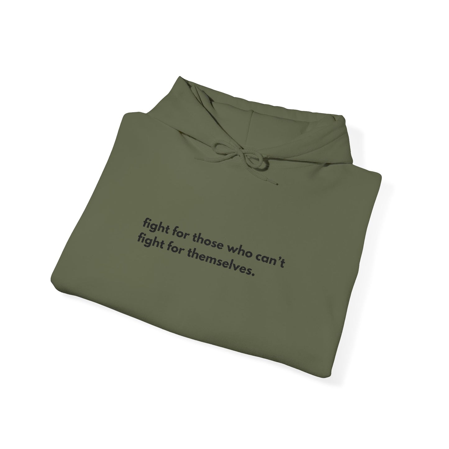 Fight for People Hooded Sweatshirt (Unisex)