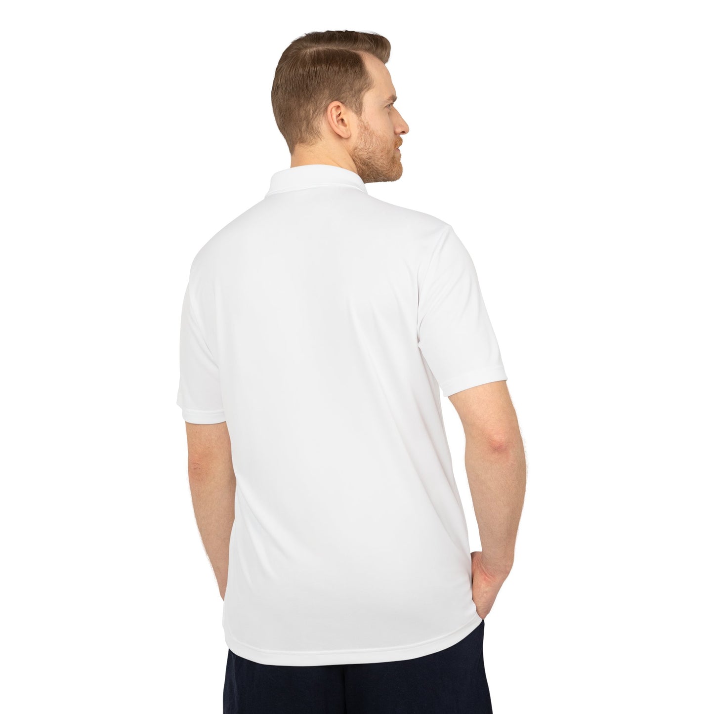 Adidas Polo Shirt with "Goat" Logo
