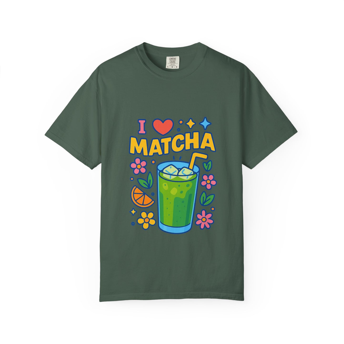 Matcha-Lover Unisex Garment-Dyed T-shirt