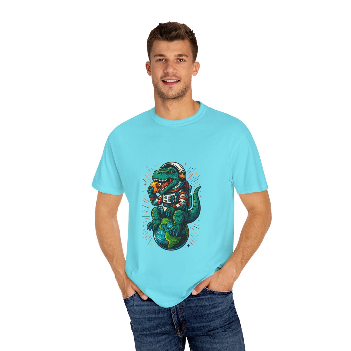 Astronaut Dinosaur T-Shirt