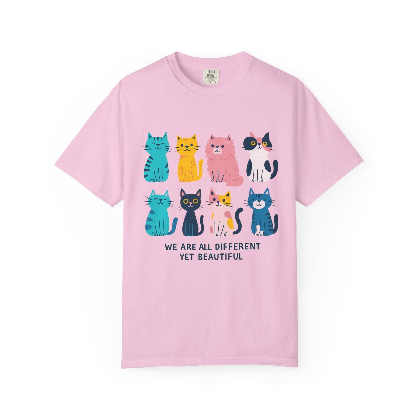 Colorful Cat T-Shirt Unisex