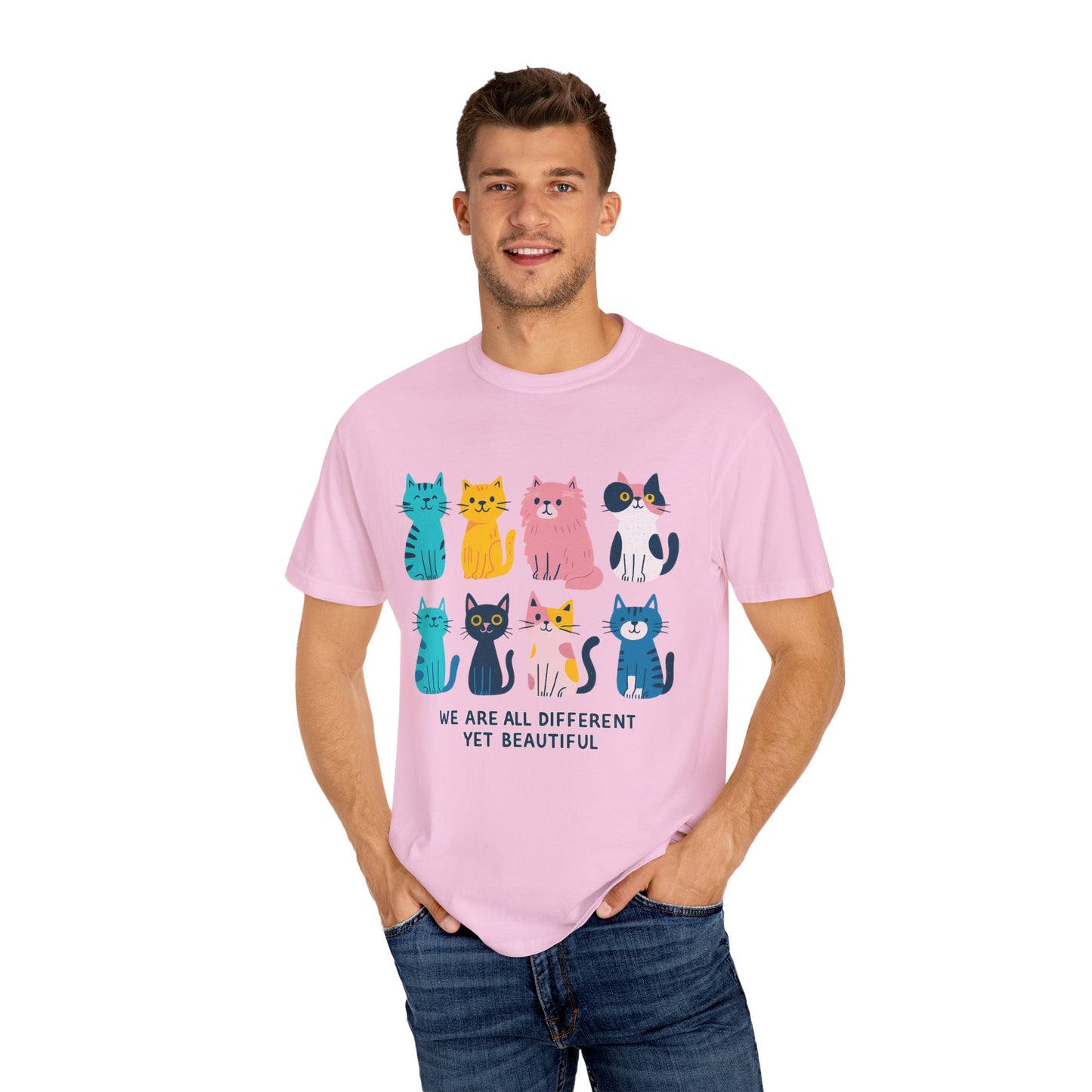 Colorful Cat T-Shirt Unisex