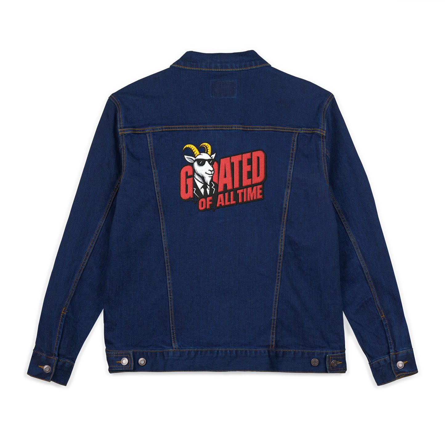 Goated Embroidered Denim Jacket