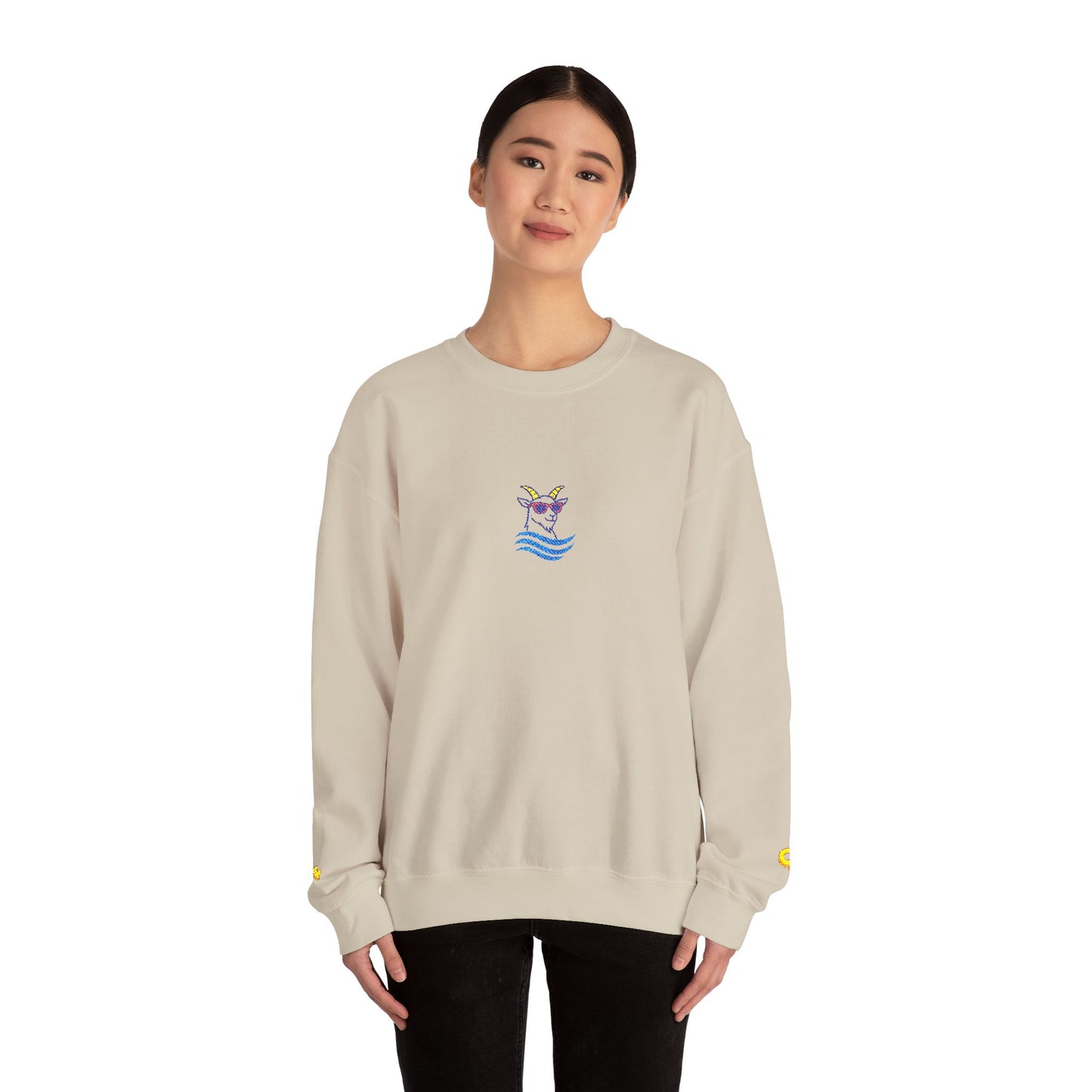 Official Goat Unisex Sweatshirt - Premium Embroidery