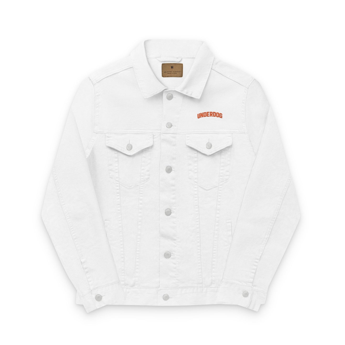 Underdog Unisex Denim Jacket with Embroidery