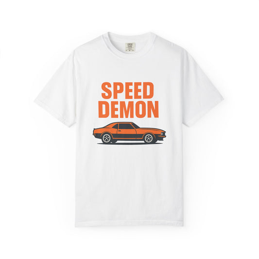 Speed Demon Unisex Garment-Dyed T-shirt
