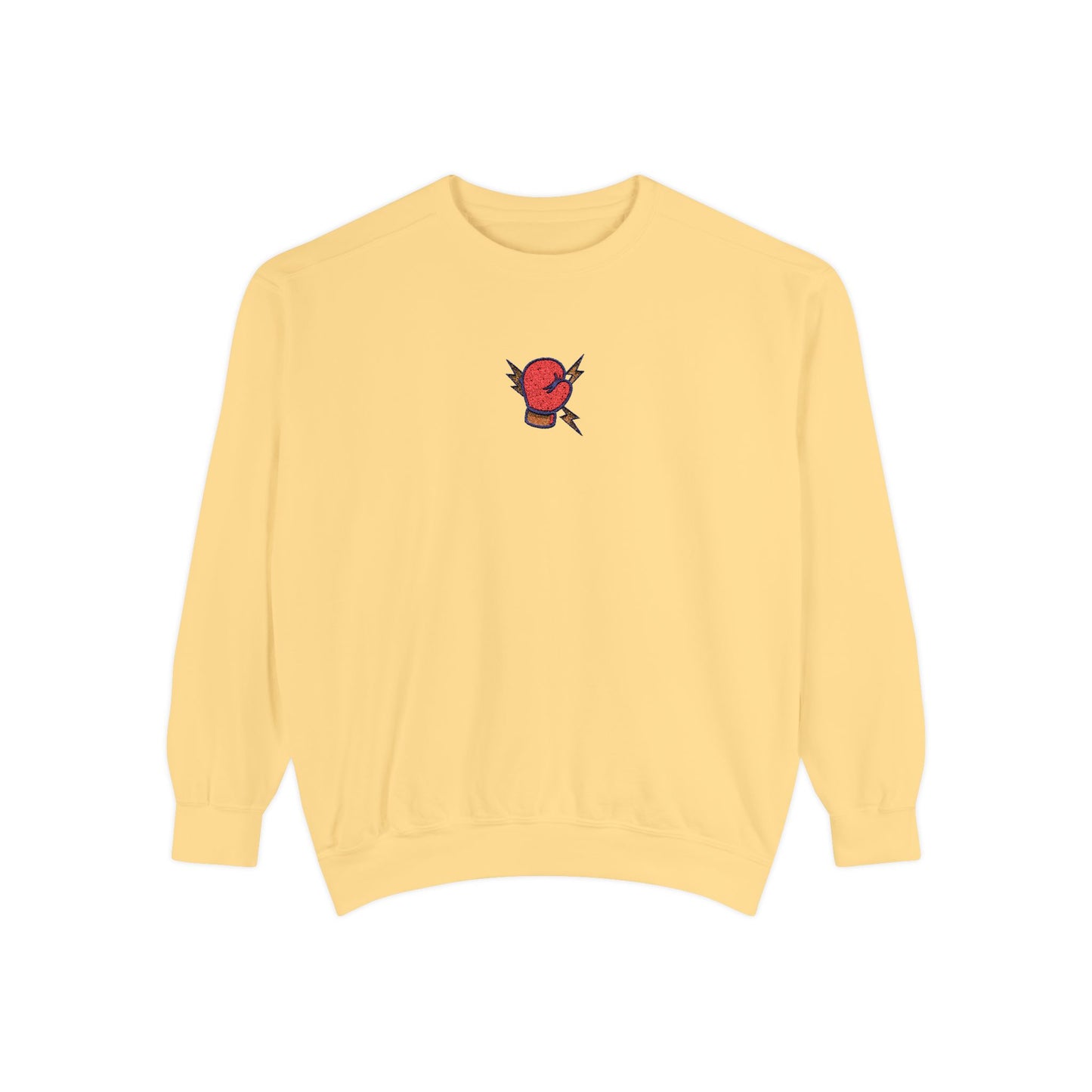 Boxing Embroidery Sweatshirt Unisex