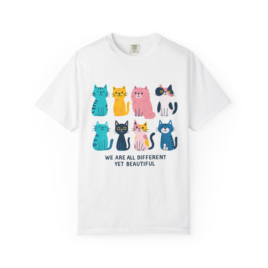 Colorful Cat T-Shirt Unisex