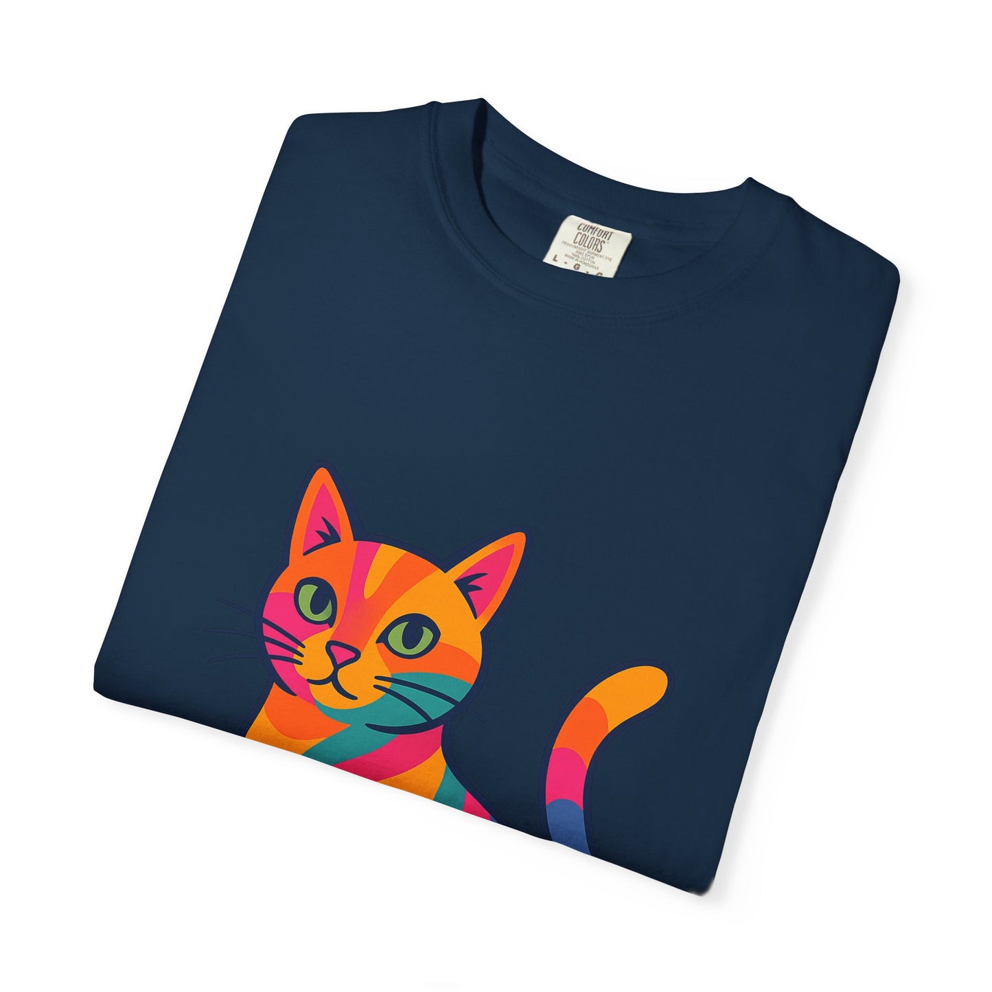 Colorful Cat Unisex T-Shirt