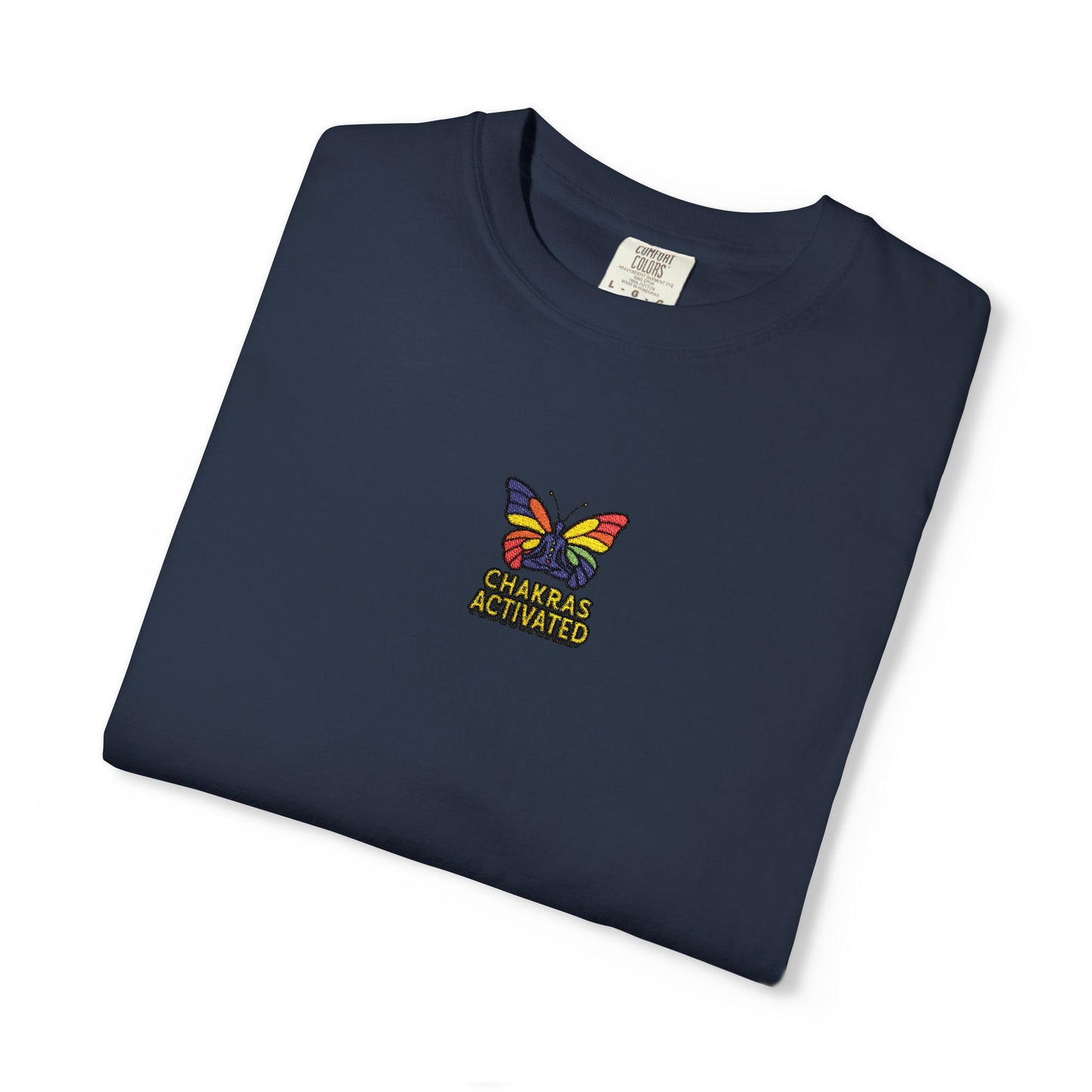 Butterfly Chakras Design Unisex T-Shirt