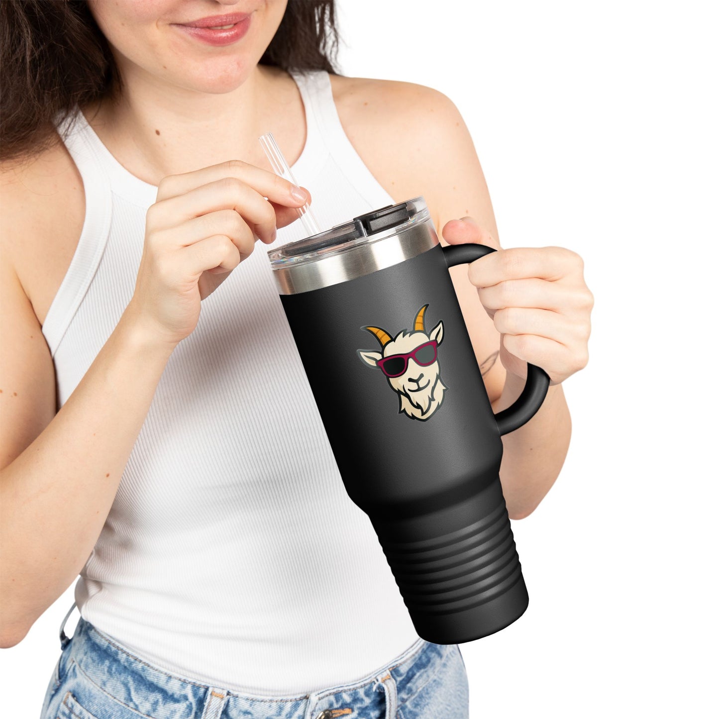 Sassy Goat Insulated Travel Mug