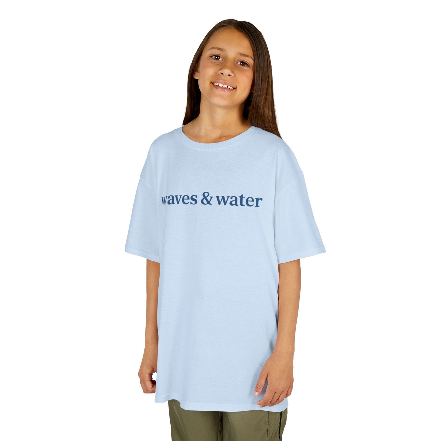 Kids Beach Vibes Tee, Waves & Water T-Shirt