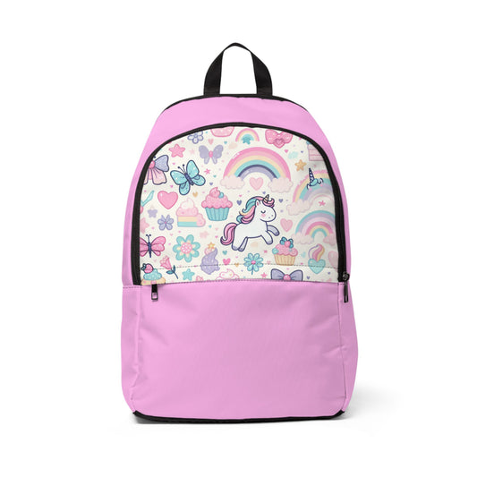 Kids Unicorn Backpack - Pink